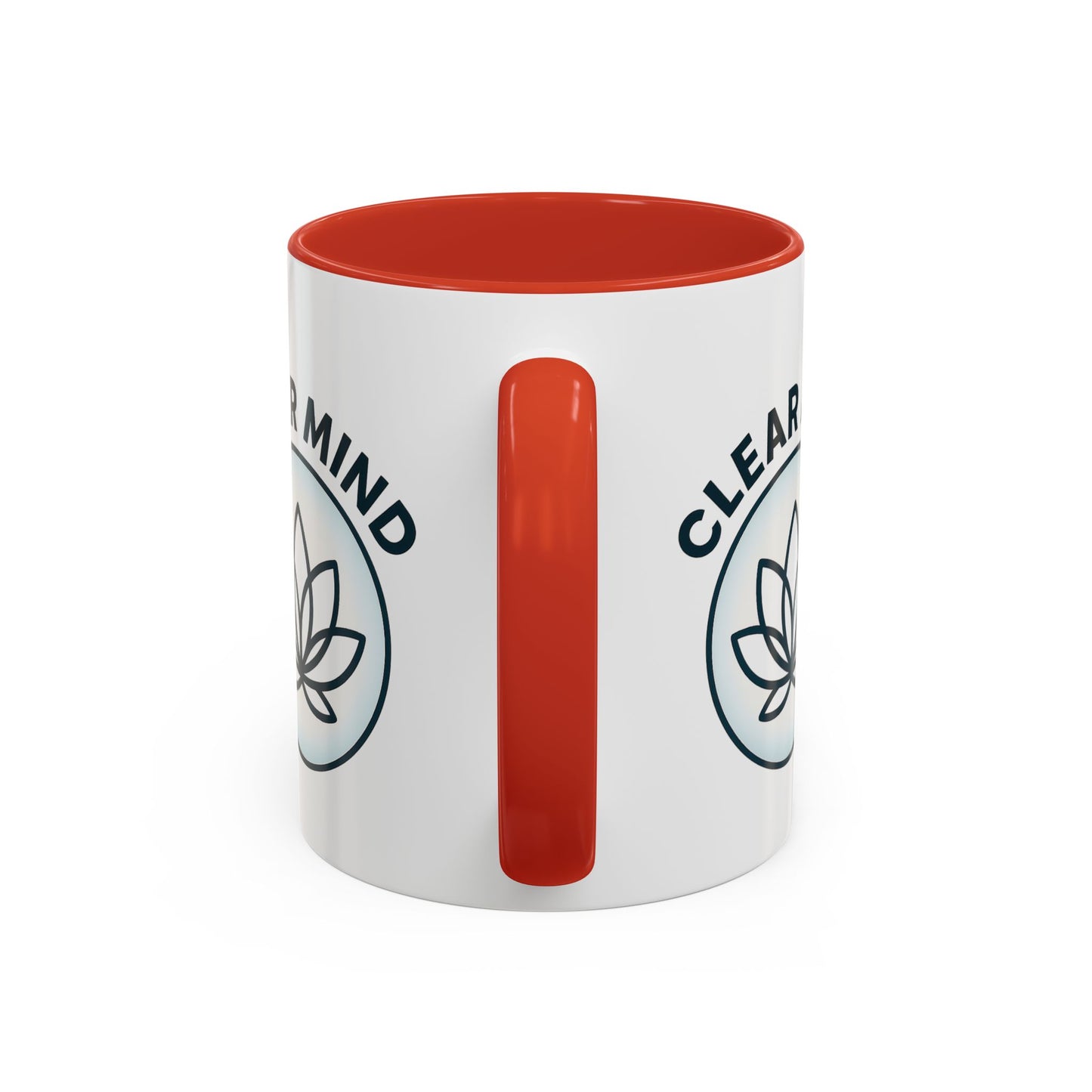 Mindfulness Clear Mind Coffee Mug - 11oz Ceramic Cup for Relaxation