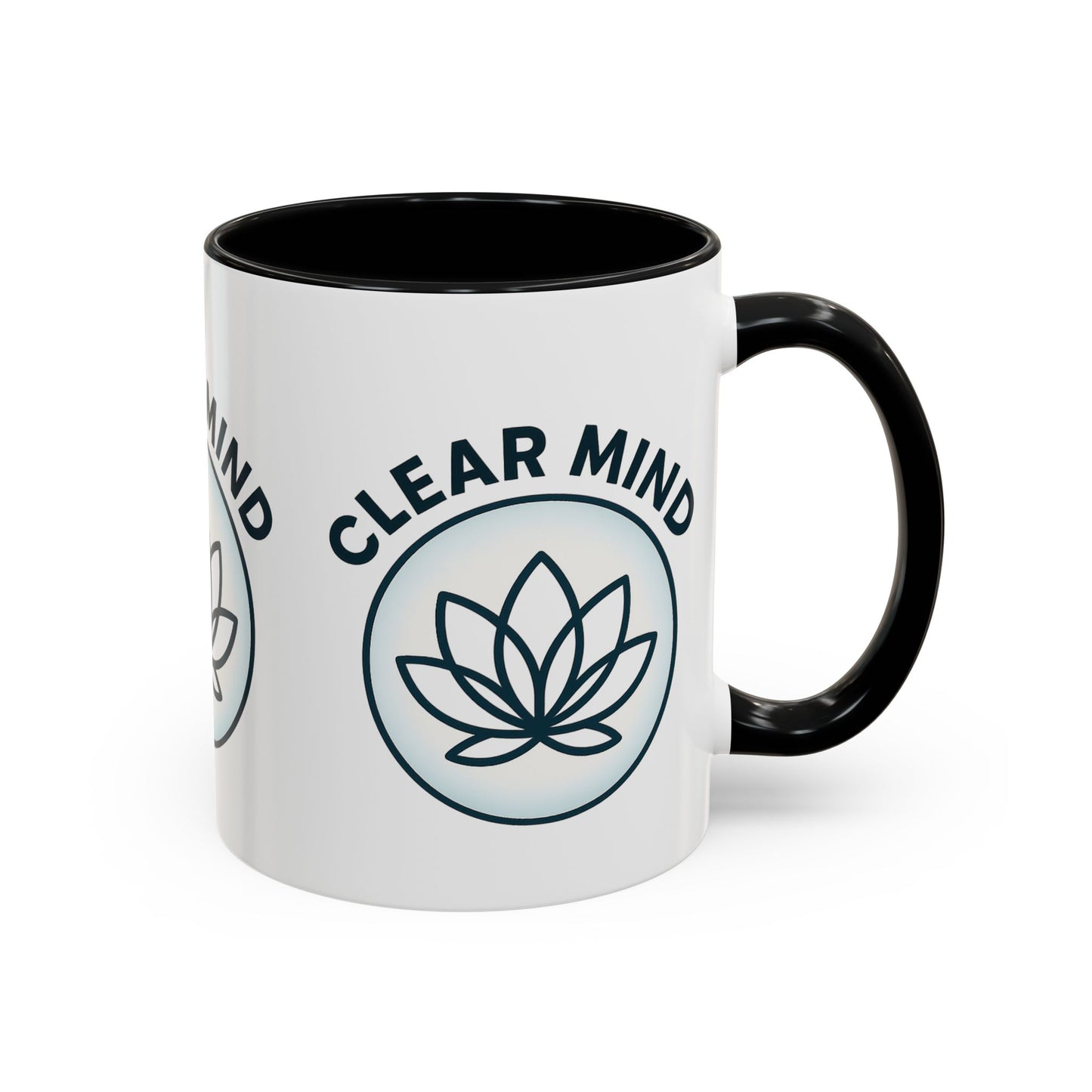 Mindfulness Clear Mind Coffee Mug - 11oz Ceramic Cup for Relaxation