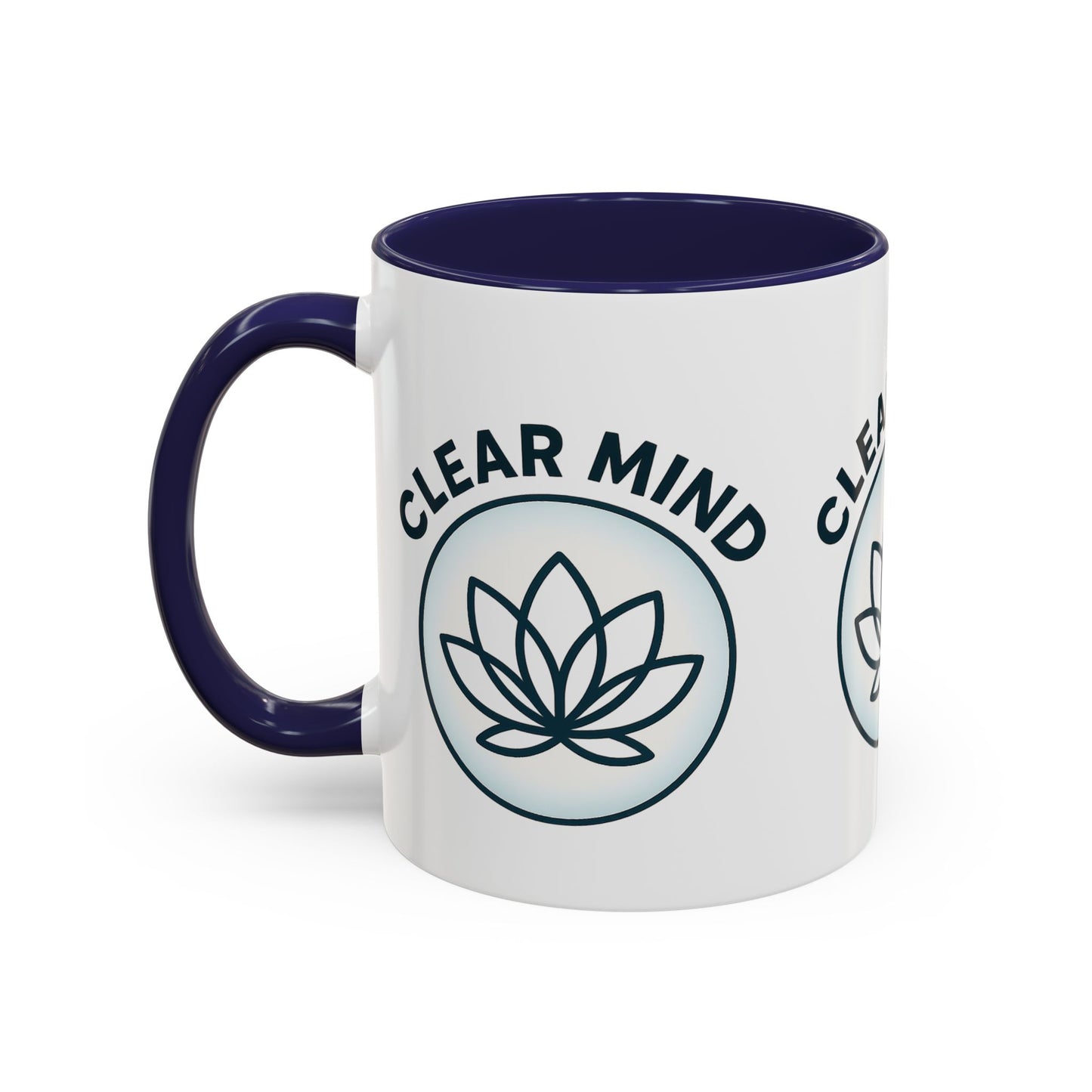 Mindfulness Clear Mind Coffee Mug - 11oz Ceramic Cup for Relaxation