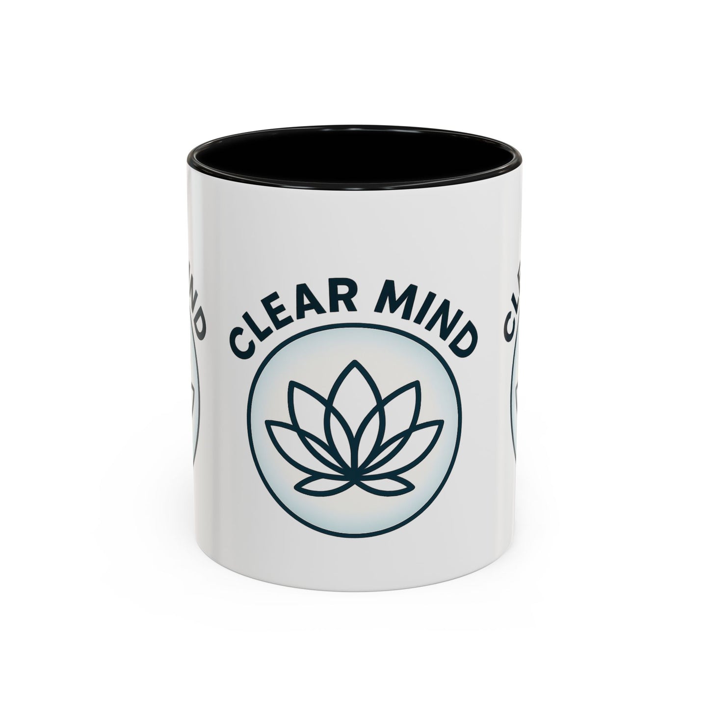 Mindfulness Clear Mind Coffee Mug - 11oz Ceramic Cup for Relaxation