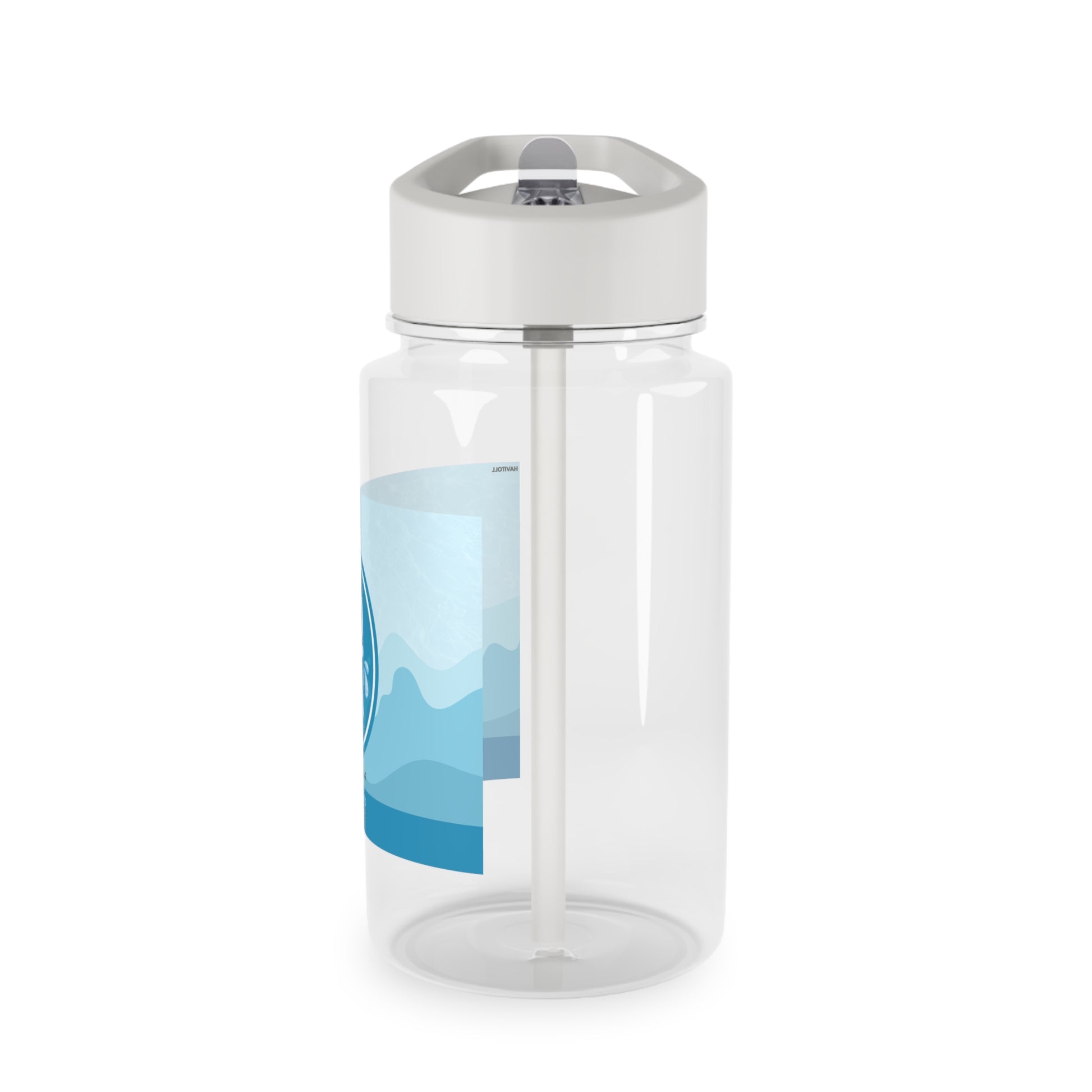 BPA-free motivational water bottle for fitness gym and hiking