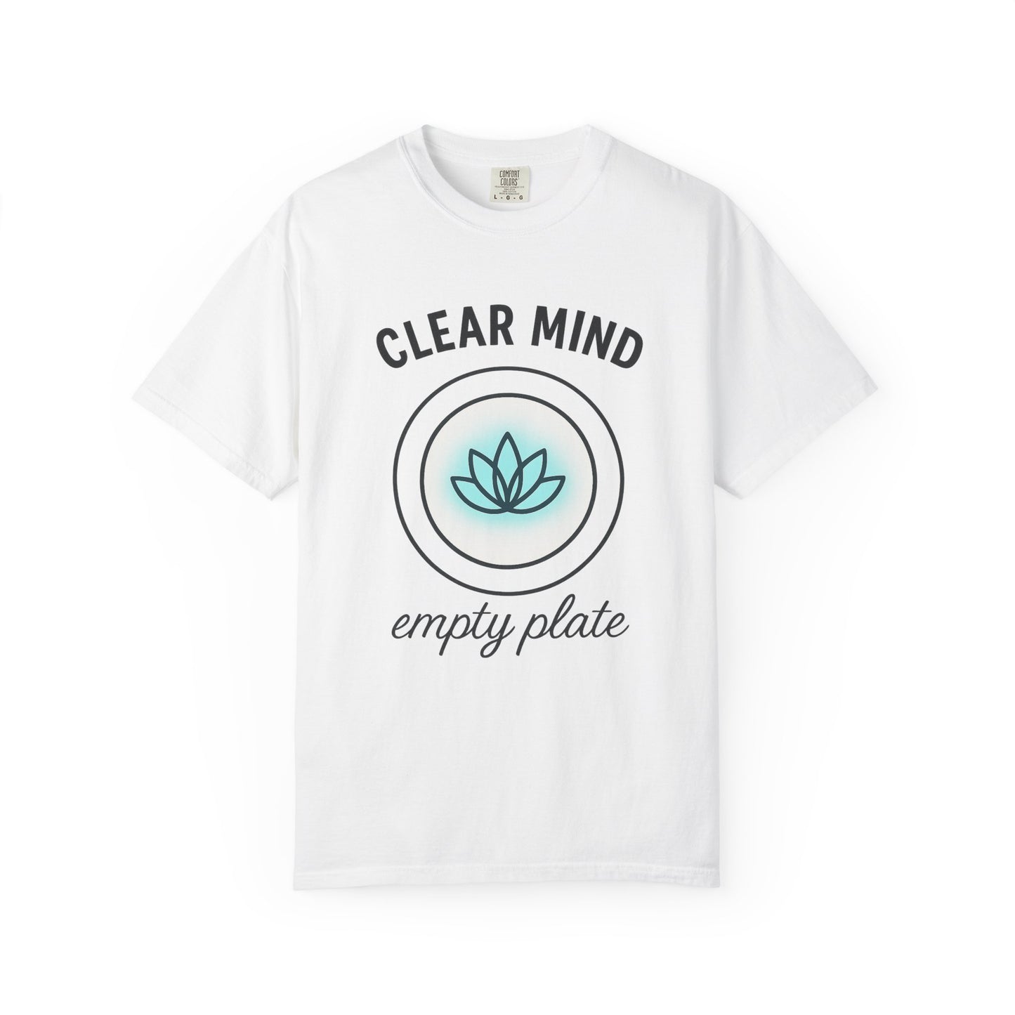 Mindful Lotus Unisex T-shirt for Fasting and Meditation, Faith-Based Theme, Gift For Believers, Gift for Friends, Sport Lovers