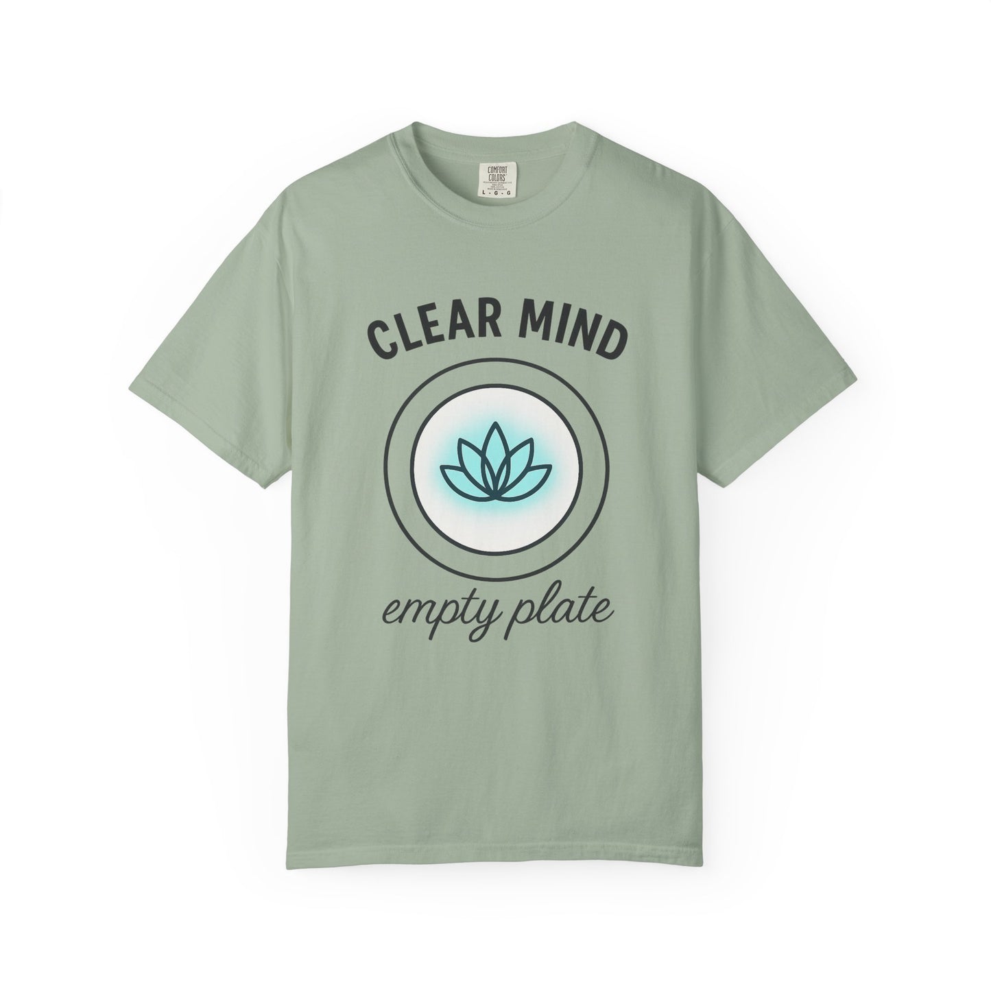 Mindful Lotus Unisex T-shirt for Fasting and Meditation, Faith-Based Theme, Gift For Believers, Gift for Friends, Sport Lovers
