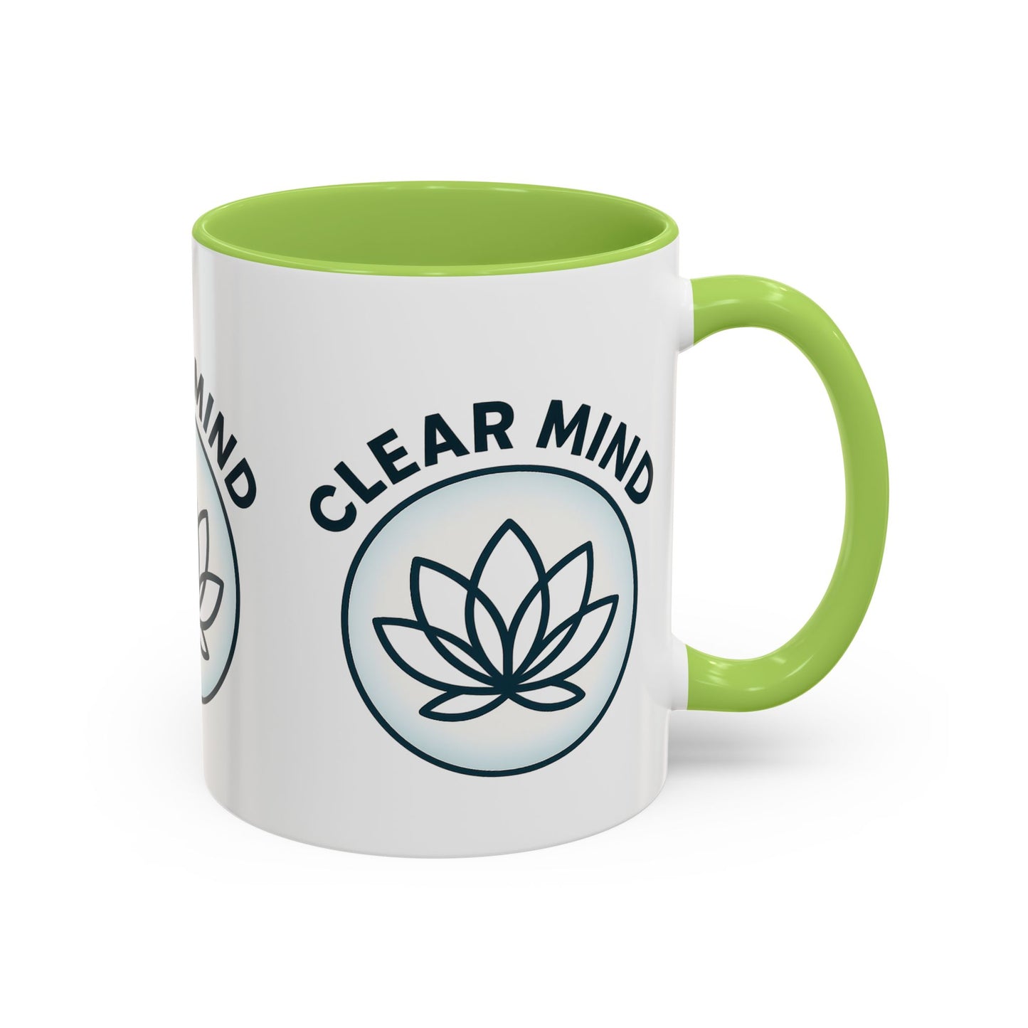 Mindfulness Clear Mind Coffee Mug - 11oz Ceramic Cup for Relaxation