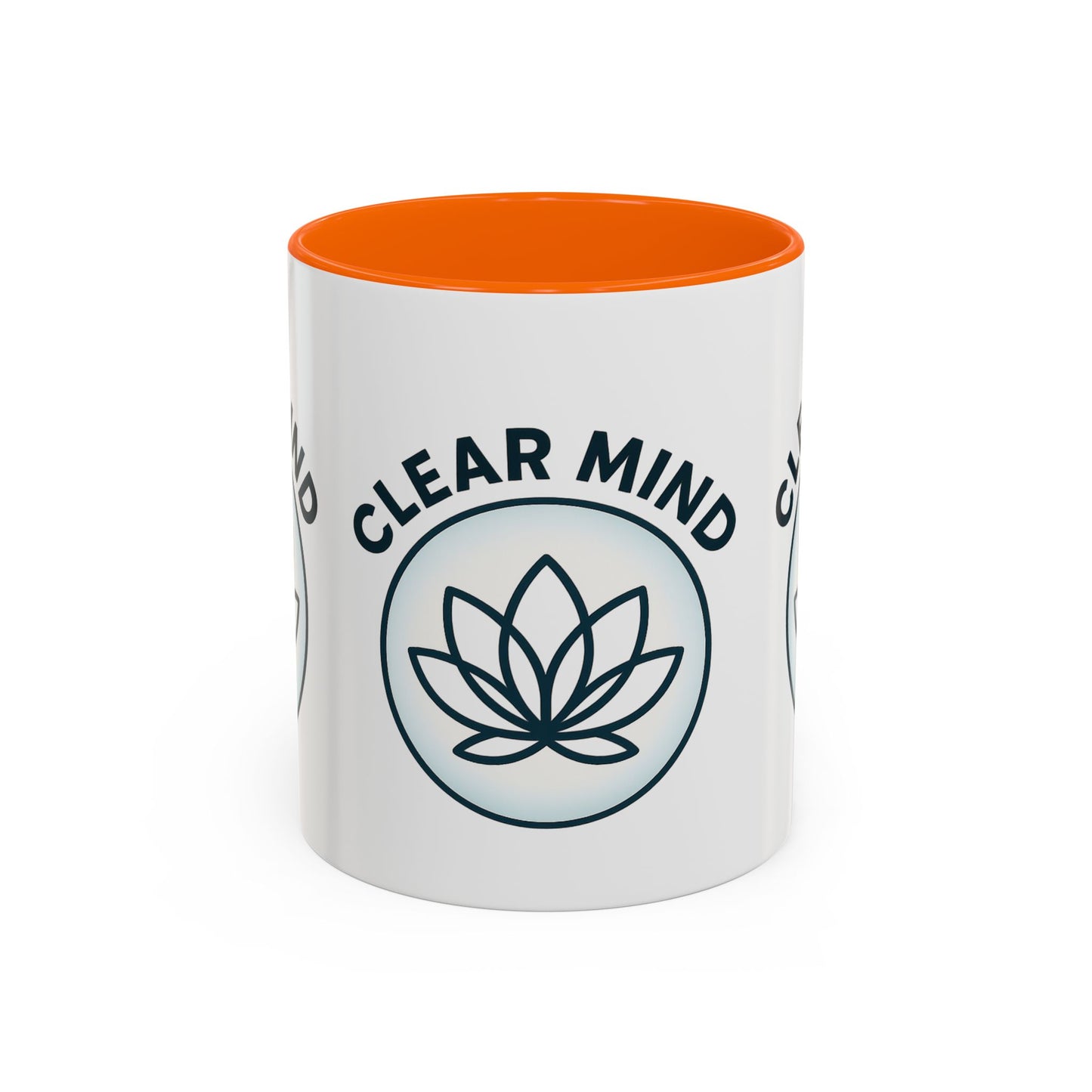 Mindfulness Clear Mind Coffee Mug - 11oz Ceramic Cup for Relaxation