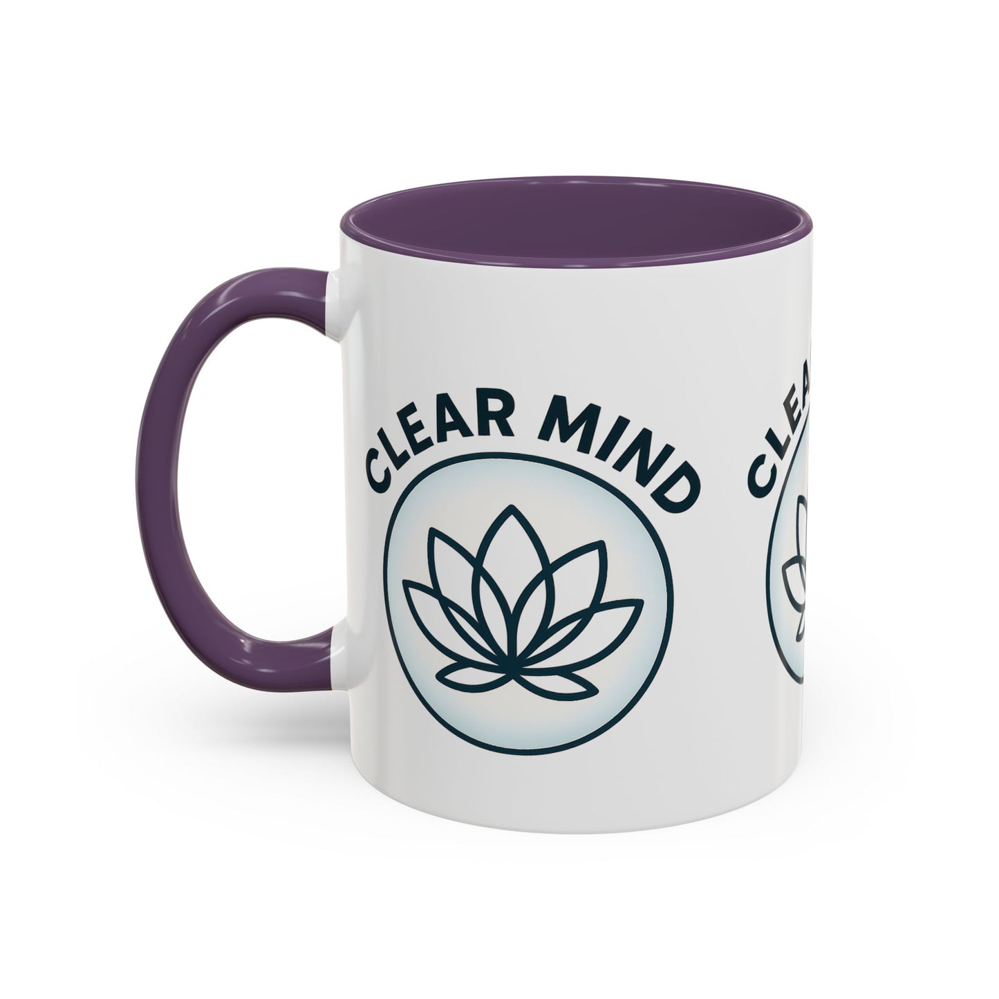 Mindfulness Clear Mind Coffee Mug - 11oz Ceramic Cup for Relaxation