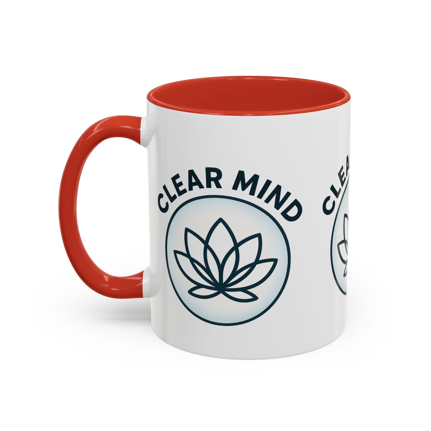 Mindfulness Clear Mind Coffee Mug - 11oz Ceramic Cup for Relaxation
