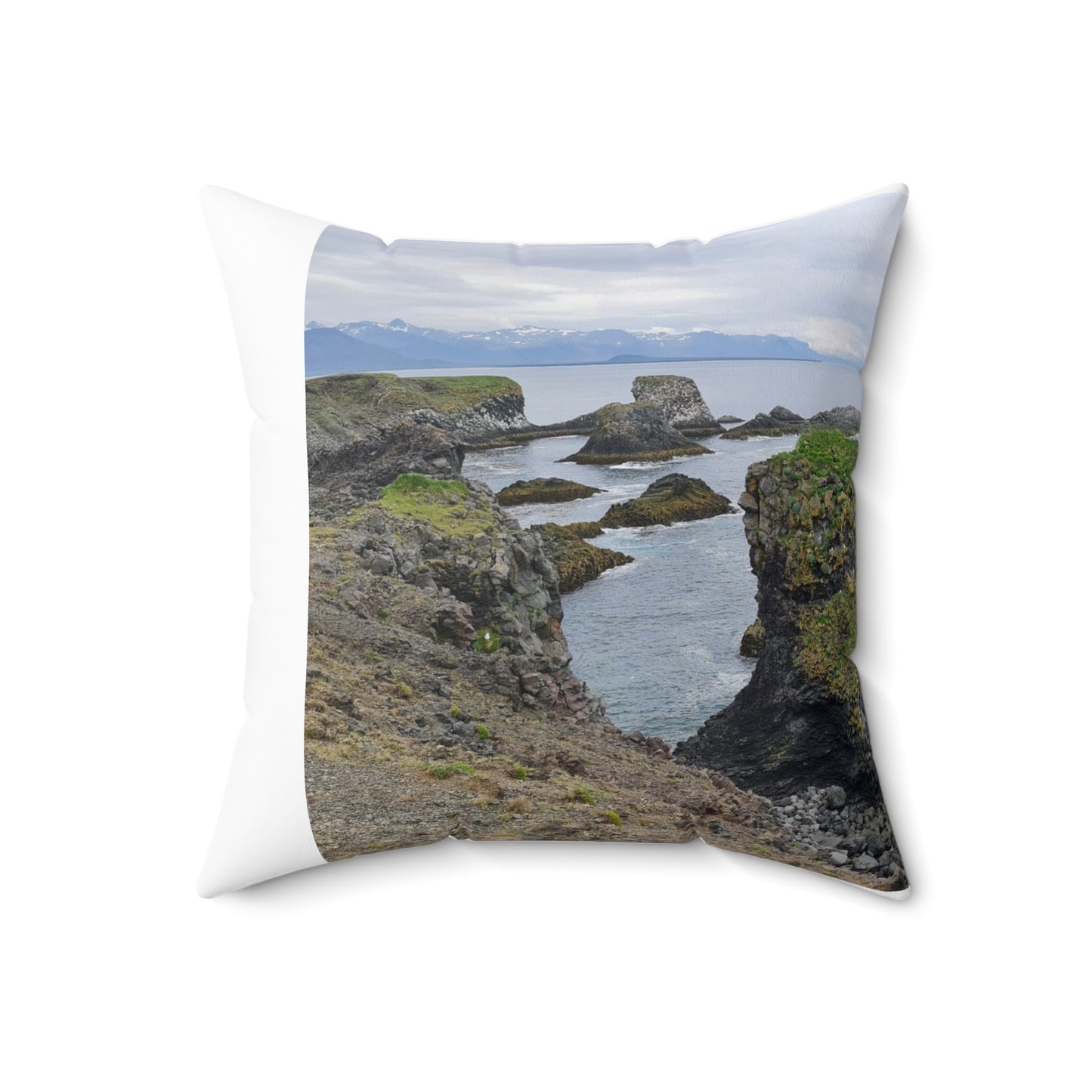 Coastal Landscape Pillow, Beach Decor, Nature Cushion, Home Accessories, Coastal Living, Gift Idea