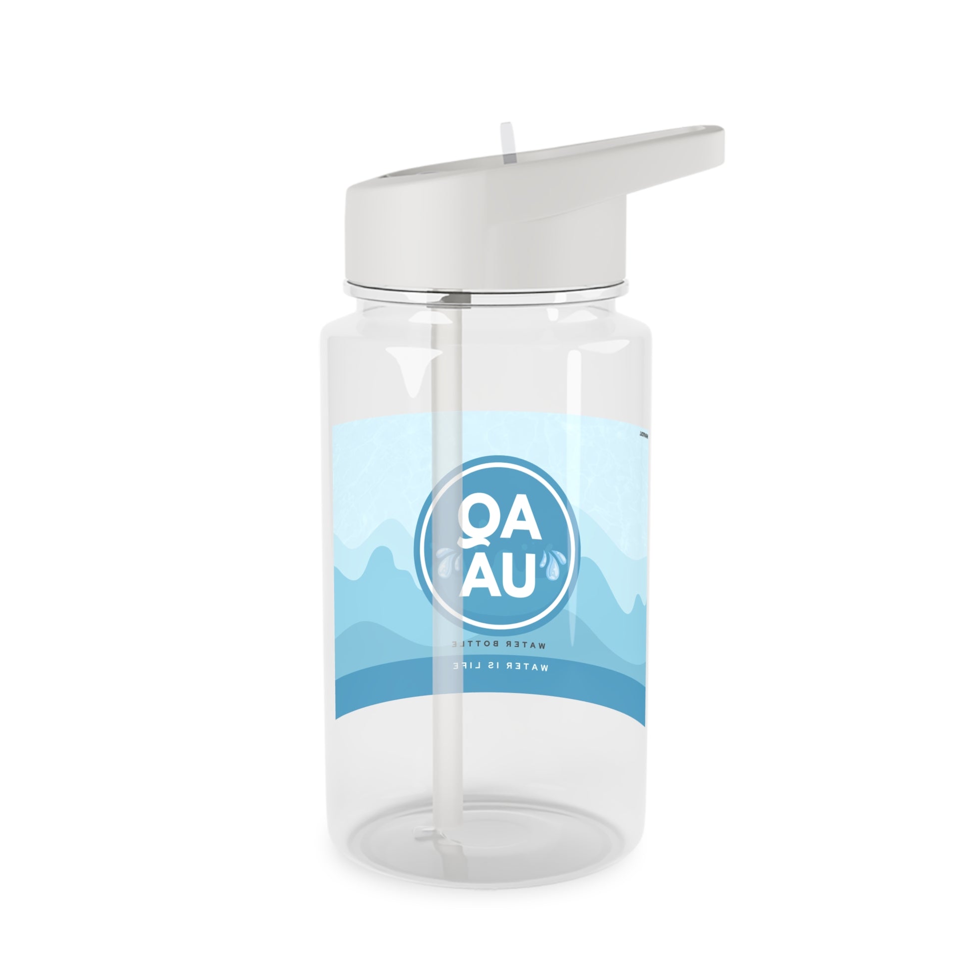 BPA-free motivational water bottle for fitness gym and hiking