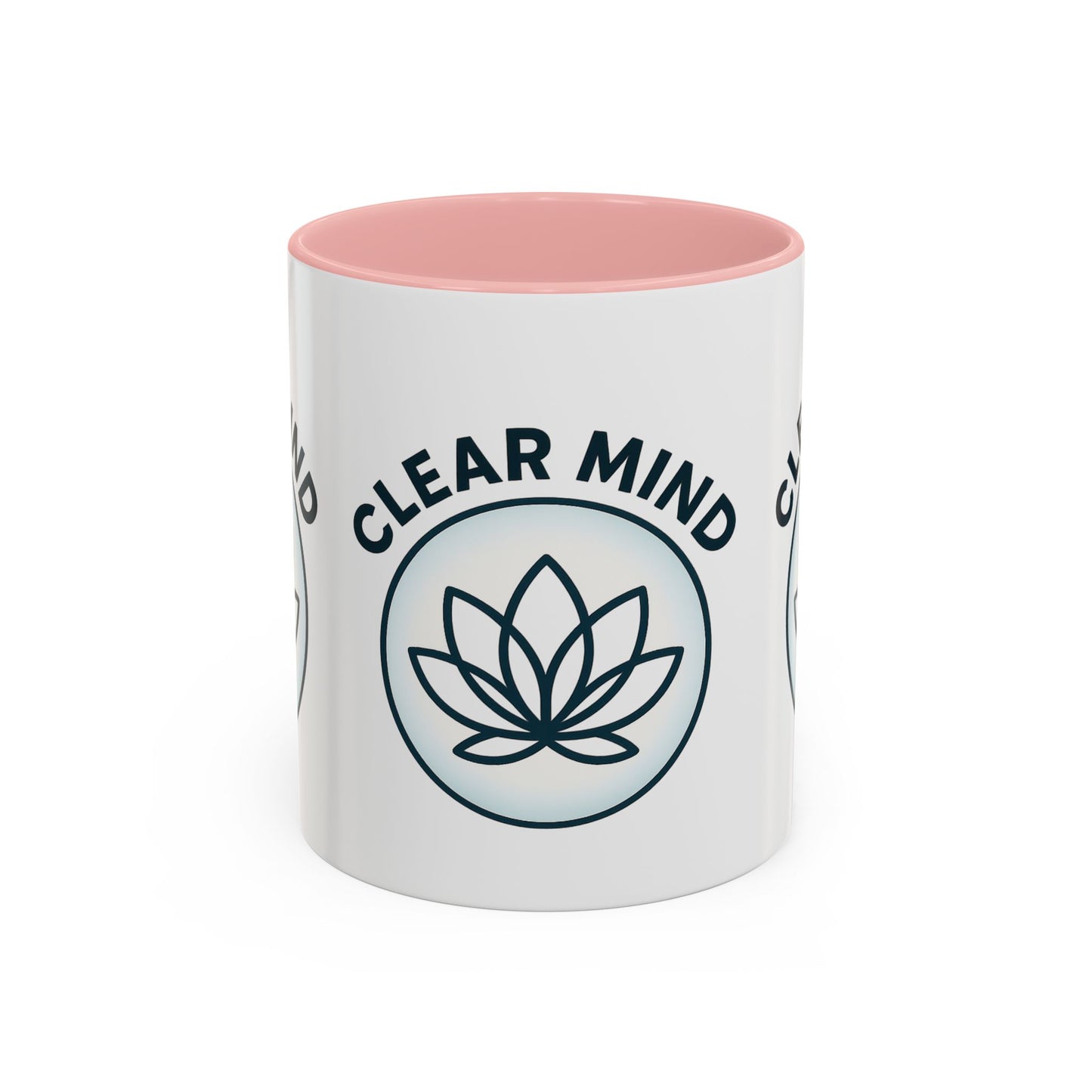 Mindfulness Clear Mind Coffee Mug - 11oz Ceramic Cup for Relaxation