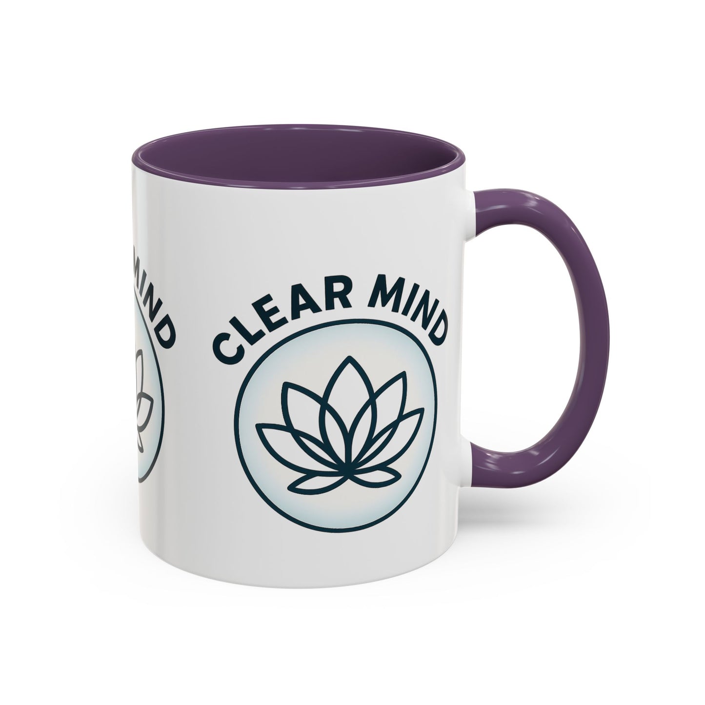 Mindfulness Clear Mind Coffee Mug - 11oz Ceramic Cup for Relaxation