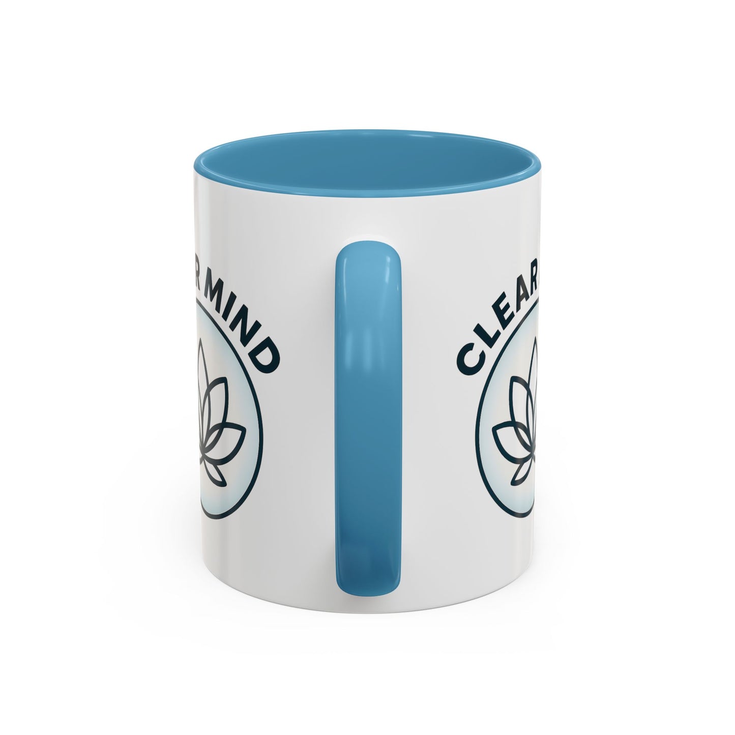 Mindfulness Clear Mind Coffee Mug - 11oz Ceramic Cup for Relaxation