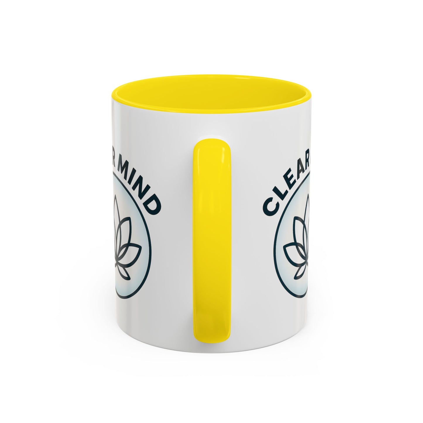 Mindfulness Clear Mind Coffee Mug - 11oz Ceramic Cup for Relaxation