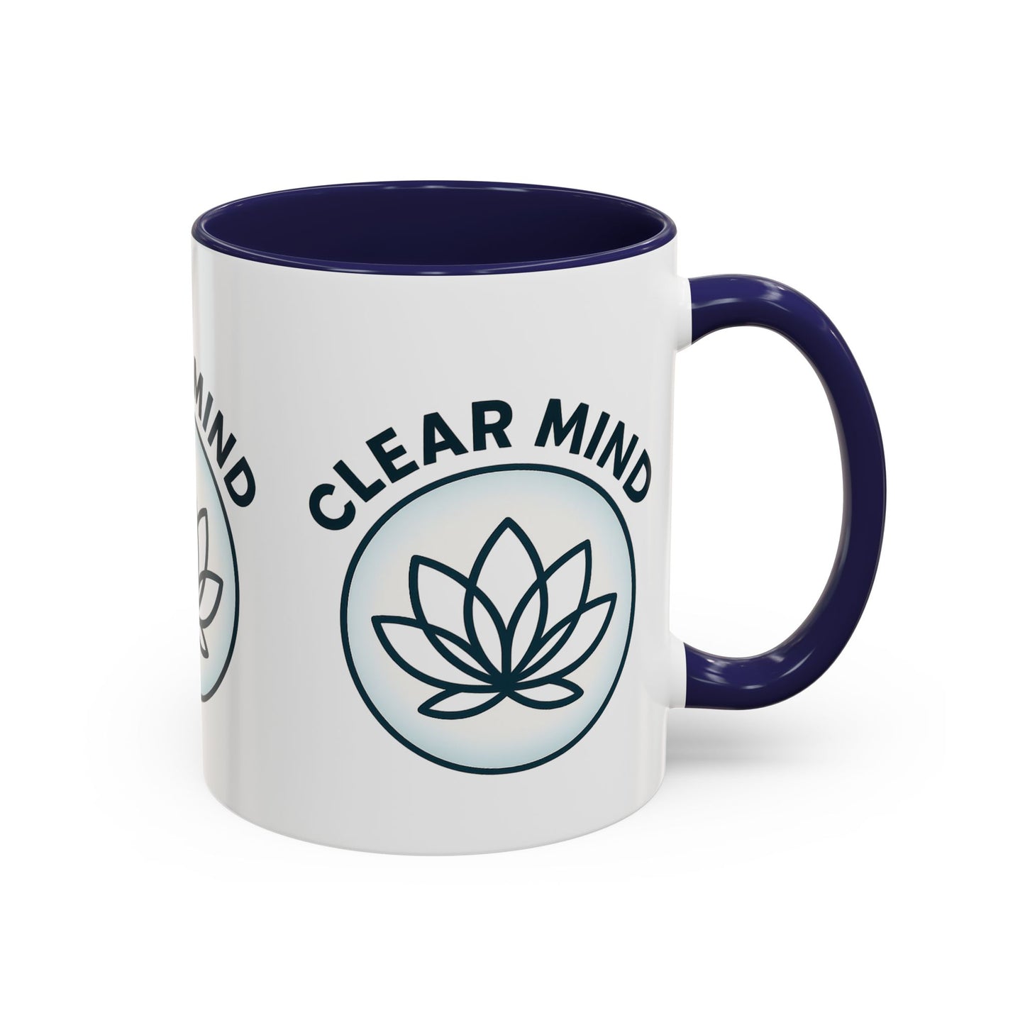 Mindfulness Clear Mind Coffee Mug - 11oz Ceramic Cup for Relaxation