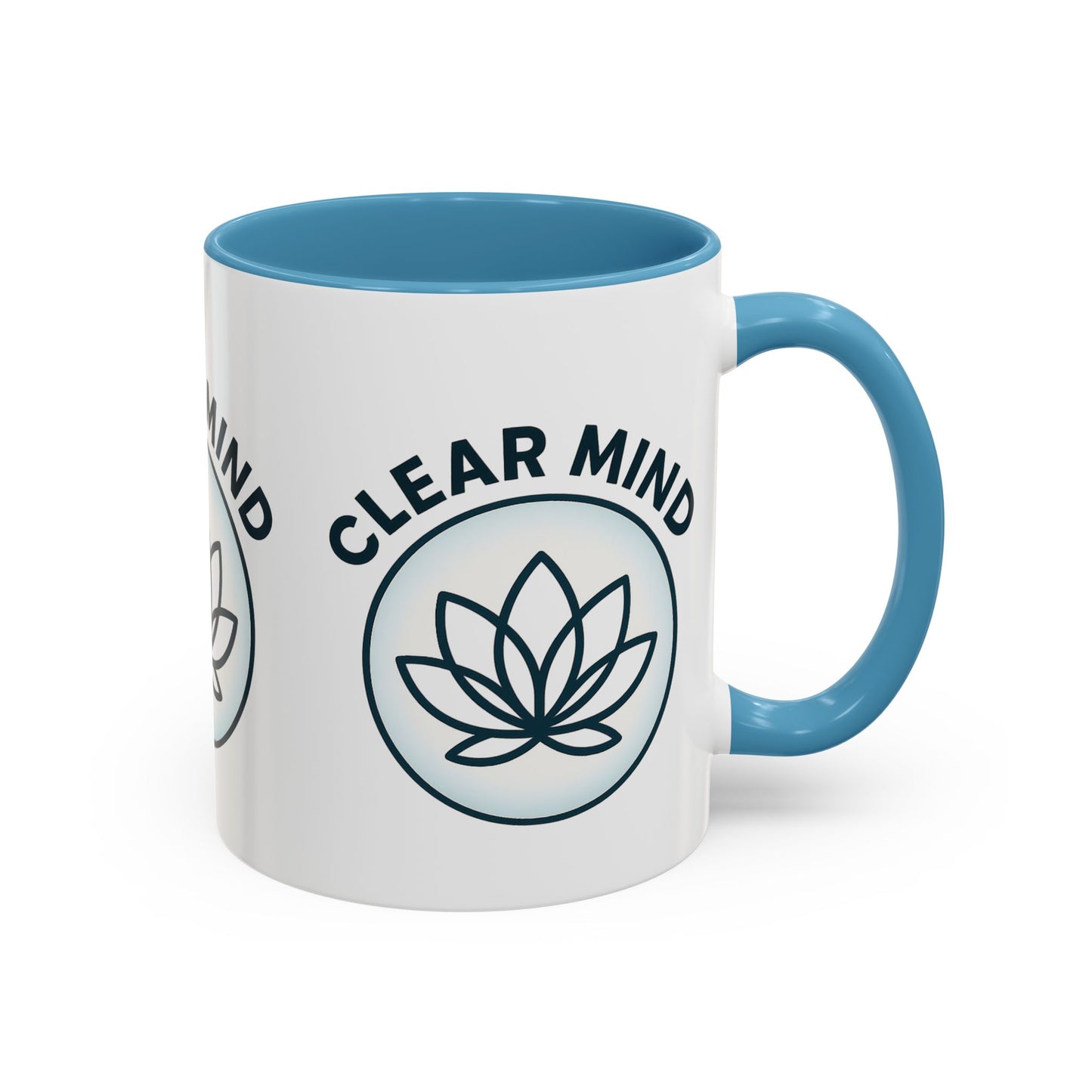 Mindfulness Clear Mind Coffee Mug - 11oz Ceramic Cup for Relaxation