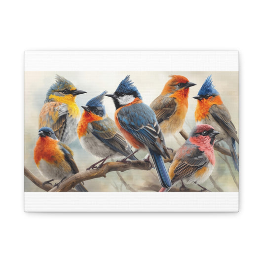 Vibrant Bird Canvas Art, Colorful Home Decor, Nature Lovers Gift, Birdwatching Wall Art, Unique Gifts for Bird Enthusiasts, Stretched [...]