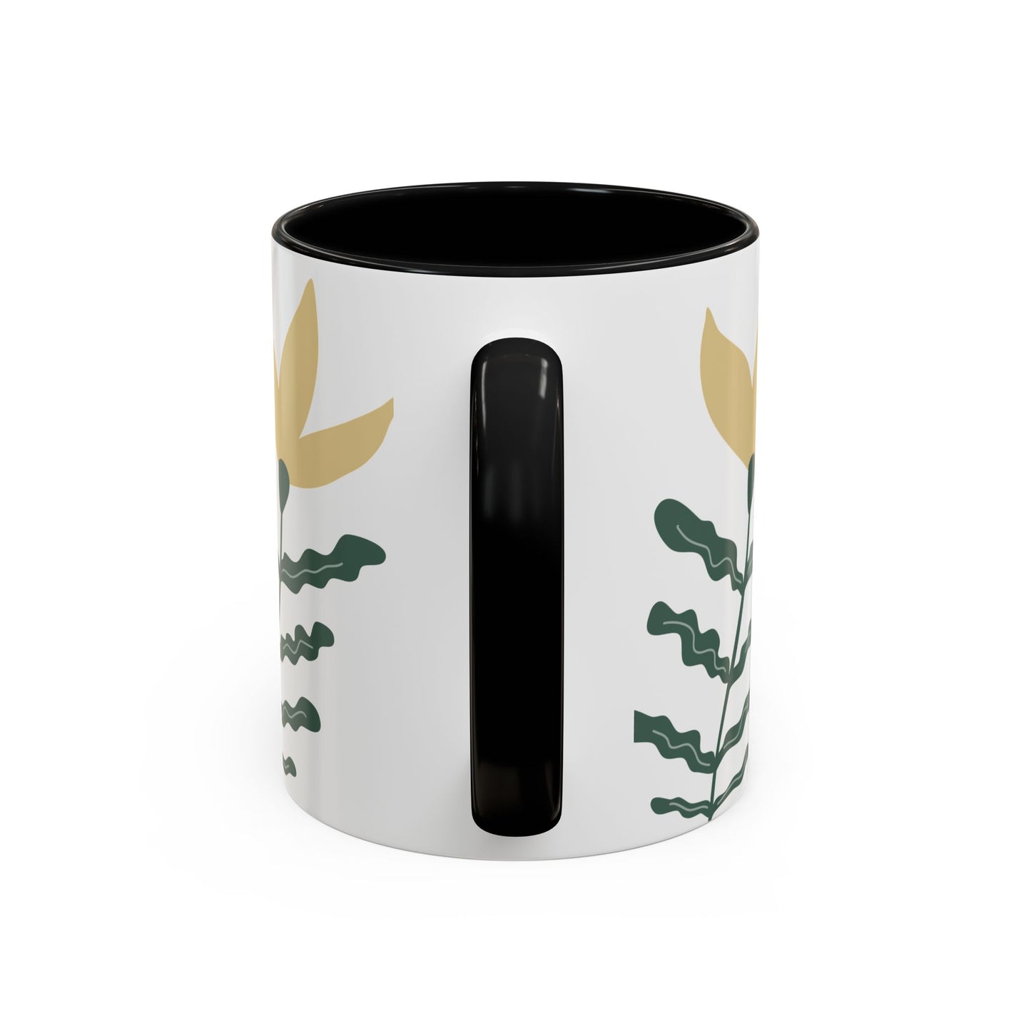 Botanical Accent Coffee Mug - 11oz - Perfect Gift for Plant Lovers