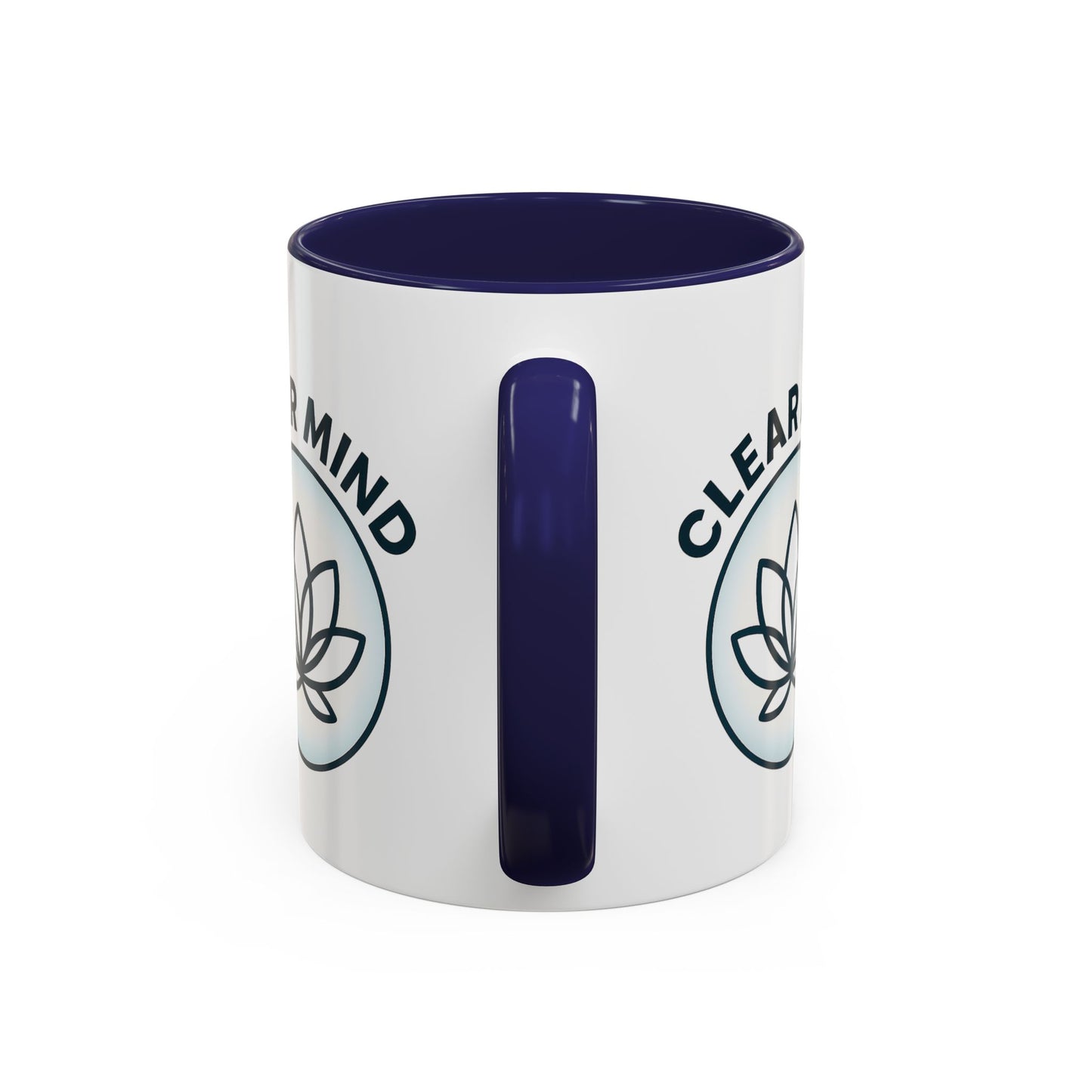 Mindfulness Clear Mind Coffee Mug - 11oz Ceramic Cup for Relaxation