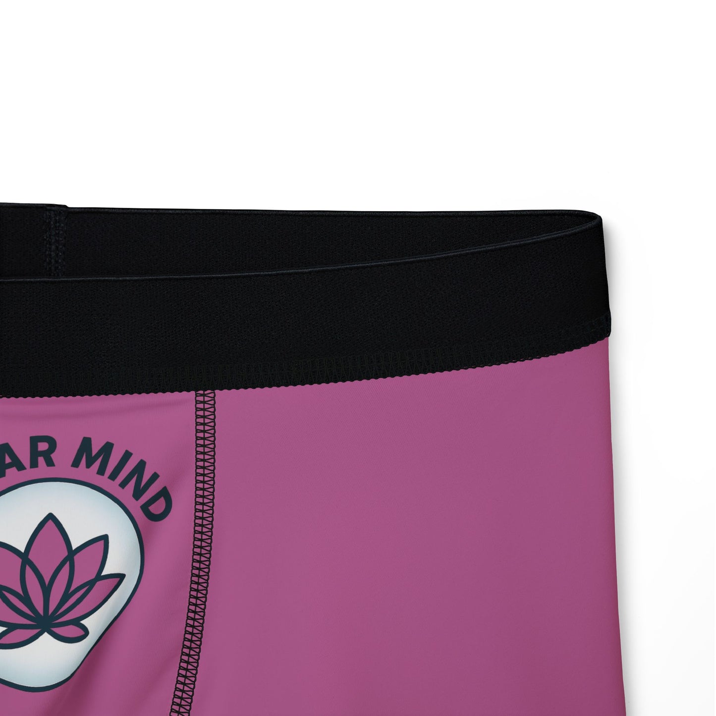 Meditation boxers with lotus plant design for mindful living