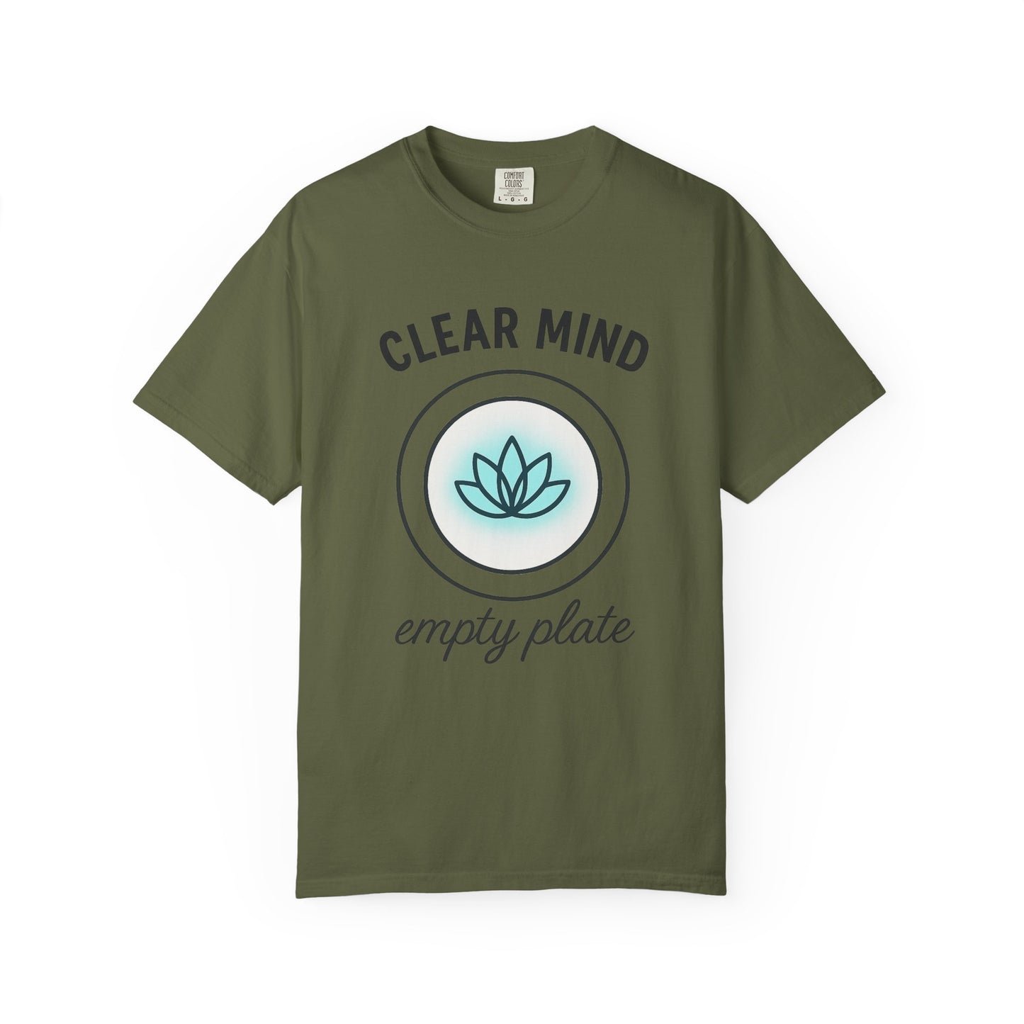 Mindful Lotus Unisex T-shirt for Fasting and Meditation, Faith-Based Theme, Gift For Believers, Gift for Friends, Sport Lovers
