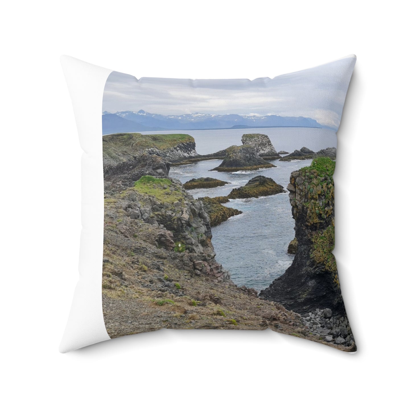 Coastal Landscape Pillow, Beach Decor, Nature Cushion, Home Accessories, Coastal Living, Gift Idea