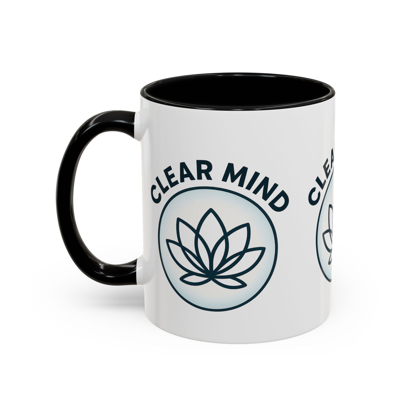 Mindfulness Clear Mind Coffee Mug - 11oz Ceramic Cup for Relaxation