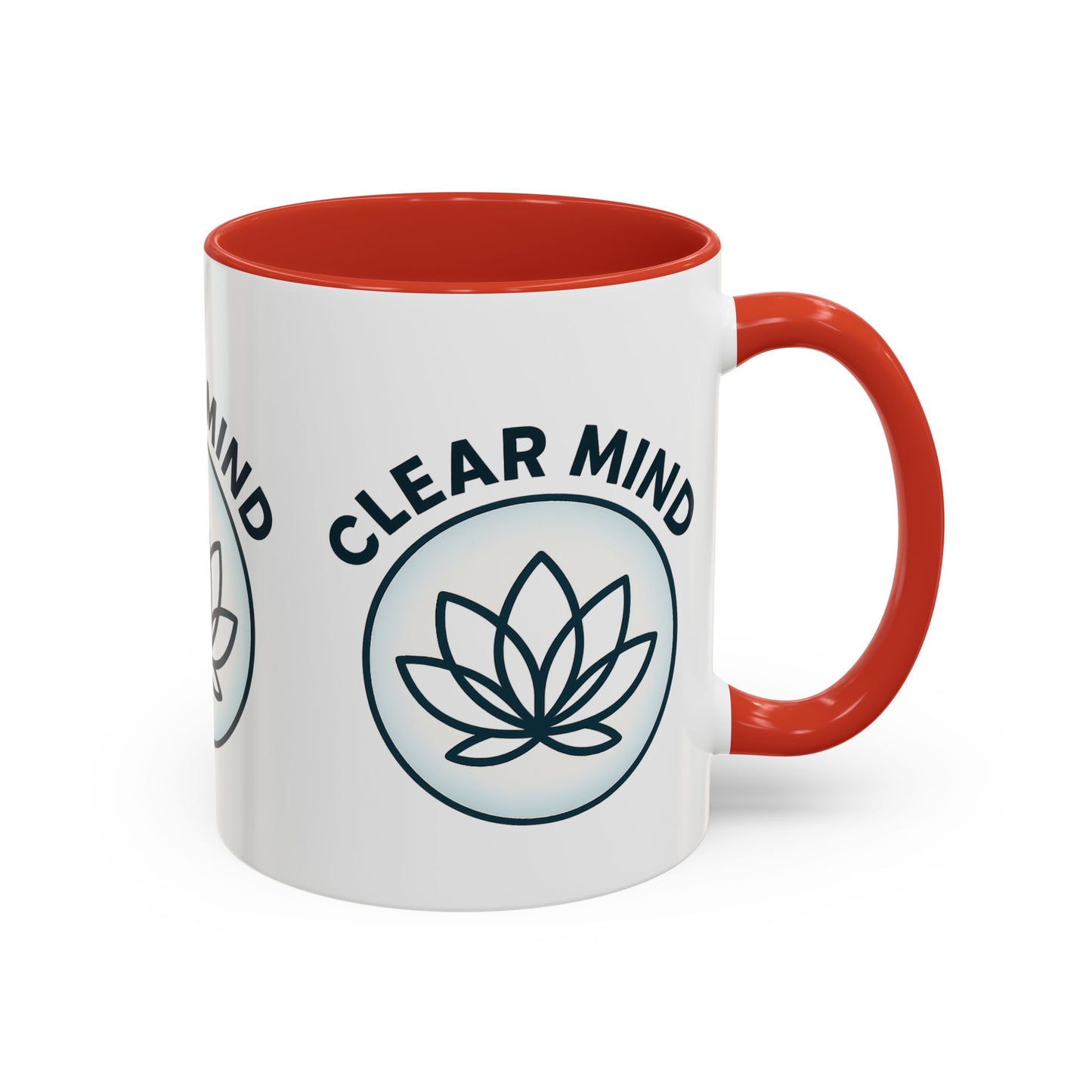 Mindfulness Clear Mind Coffee Mug - 11oz Ceramic Cup for Relaxation