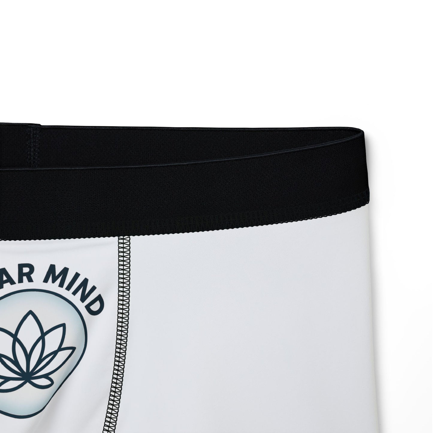 Meditation boxers with lotus plant design for mindful living