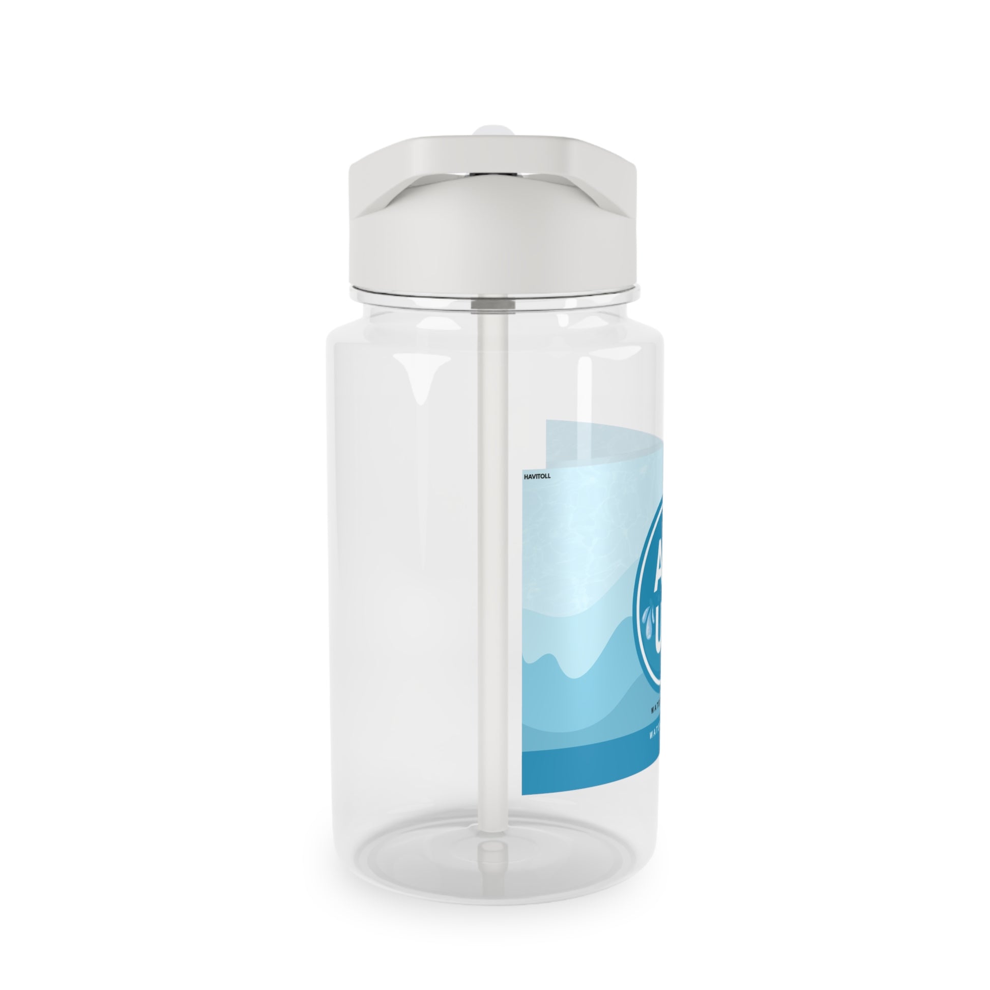 BPA-free motivational water bottle for fitness gym and hiking