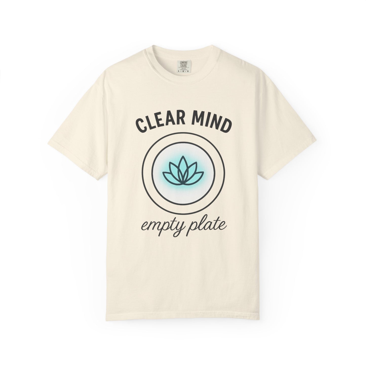 Mindful Lotus Unisex T-shirt for Fasting and Meditation, Faith-Based Theme, Gift For Believers, Gift for Friends, Sport Lovers