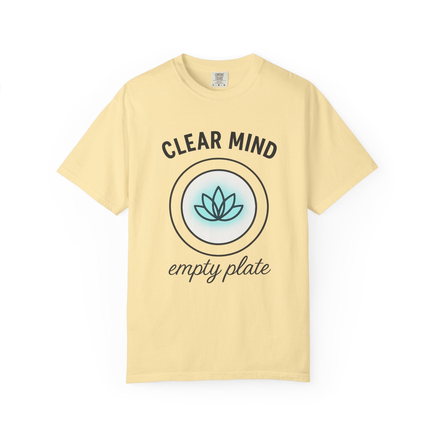 Mindful Lotus Unisex T-shirt for Fasting and Meditation, Faith-Based Theme, Gift For Believers, Gift for Friends, Sport Lovers