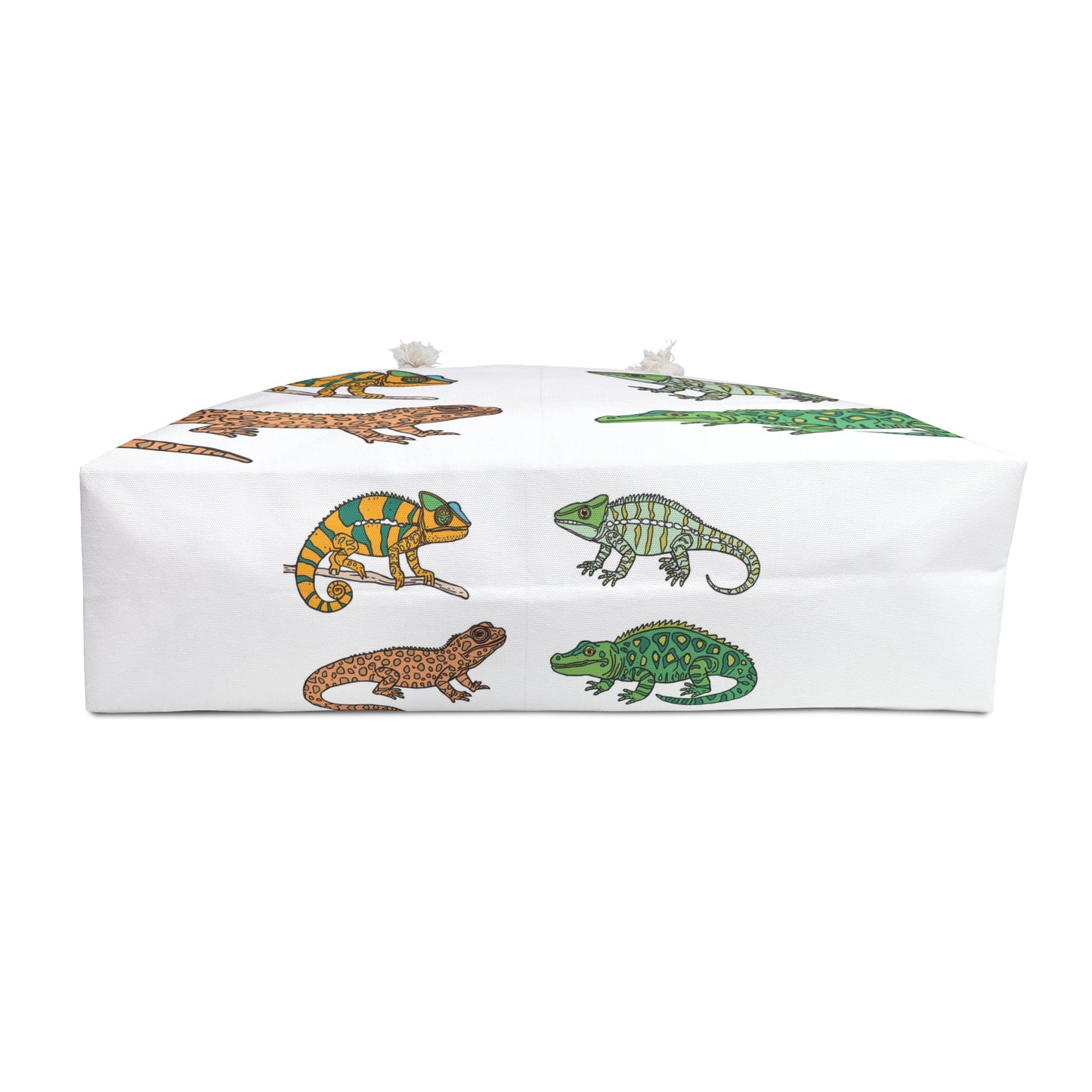 Lizard-Themed Weekender Bag - Perfect for Adventurers, Gift for Nature Lovers, Travel Essentials, Eco-Friendly Tote, Fun Animal Print Bag