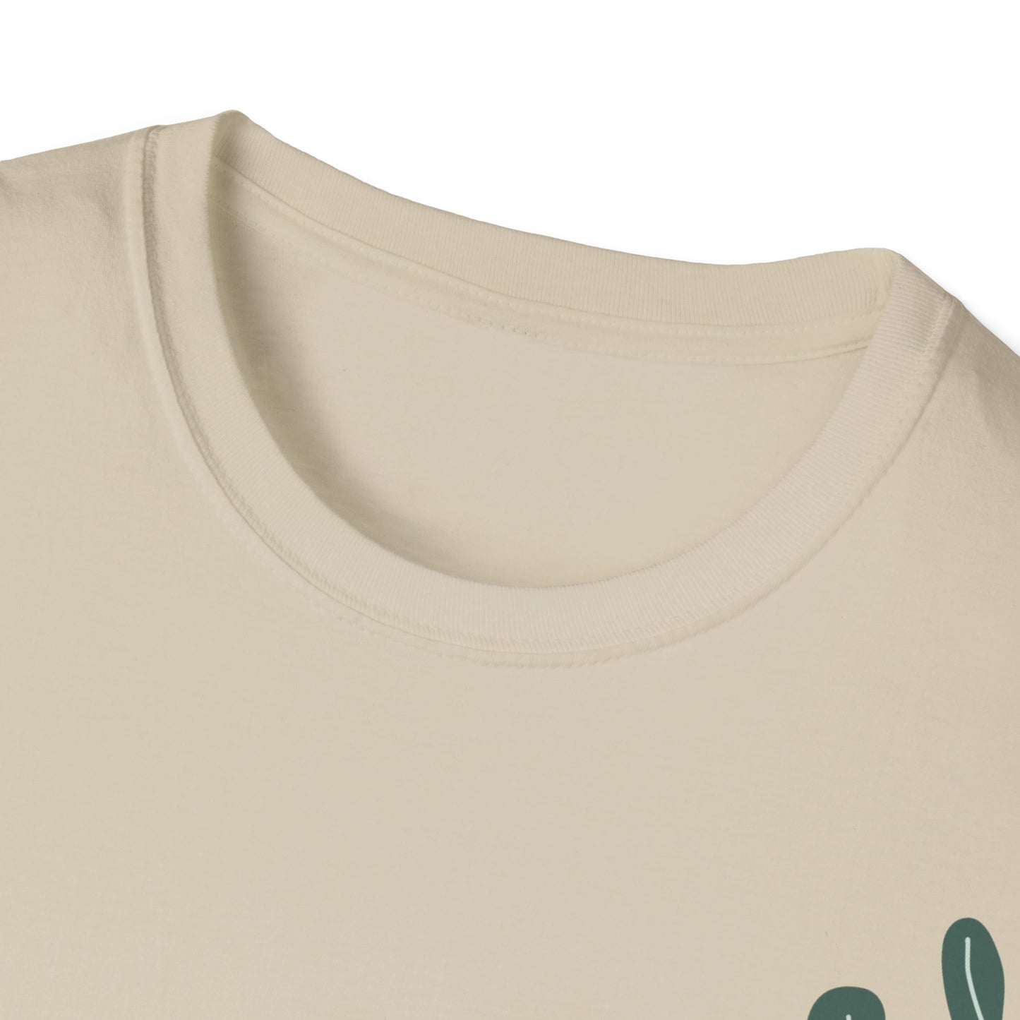 Close-up botanical print shirt with floral pattern eco-conscious fashion